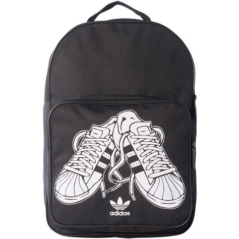 schulrucksäcke adidas mit polsterung schwarz weiß|adidas schul rucksack.